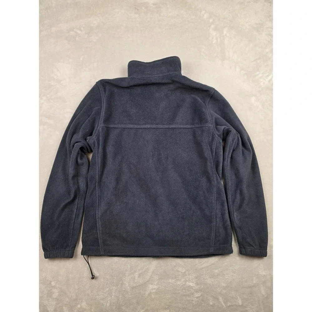 Columbia Fleece Jacket Mens L Gray Steens Mountain Full Zip Outdoor WM3220